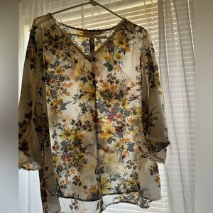 emaline dressy long sleeve top